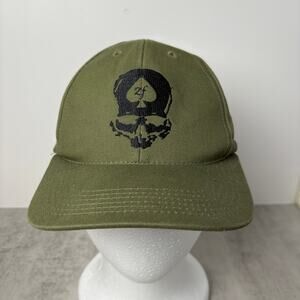 Rothco Black Ink Death Spade Low Profile Insignia Cap Olive Drab